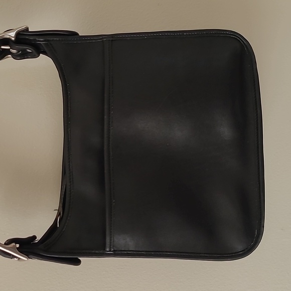 Coach Handbags - Vintage Coach Black Leather Legacy Shoulder Bag